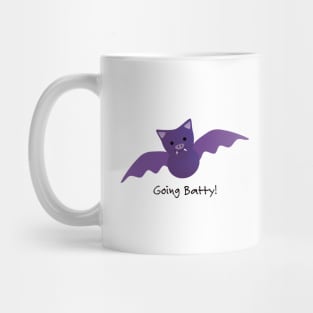 Going Batty Purple Bat Mug